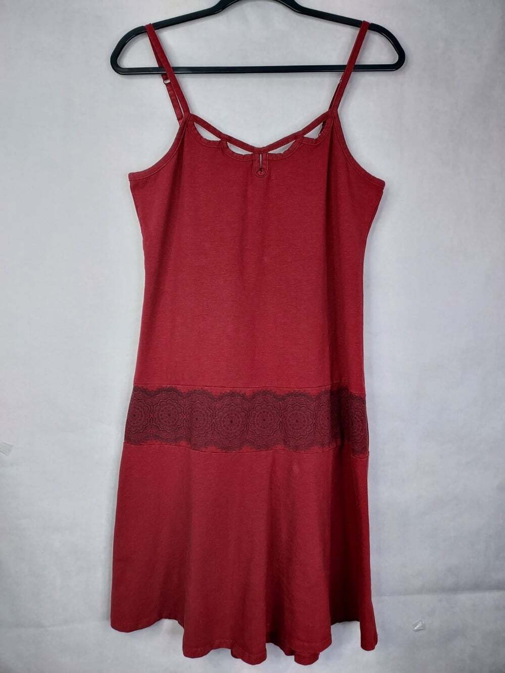 Nomads Hemp Wear Paloma Mini Dress XL Organic Cotton Mandella Y2K Festival Boho - Picture 7 of 16